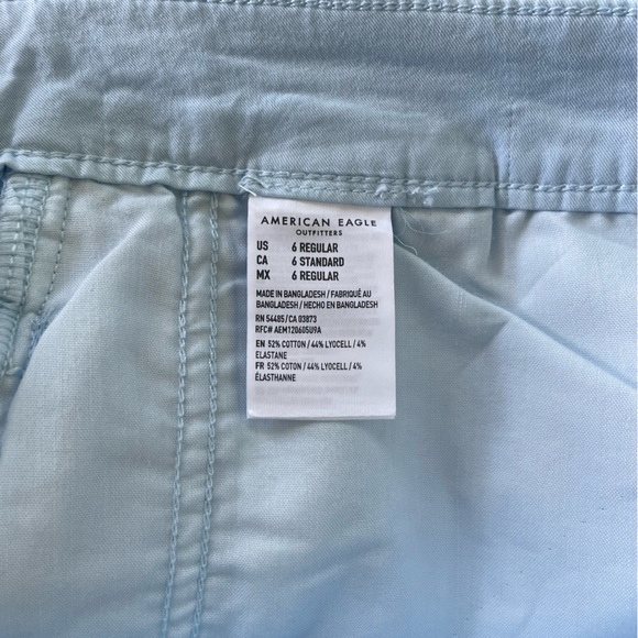 American Eagle Light Baby Blue Pastel Pleated Tennis Skirt Size 6 NWT - Picture 3 of 6